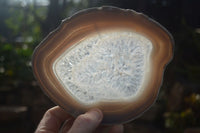 Polished Large Agate Slices With Stunning Patterns x 4 From Madagascar