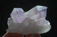 Natural Jacaranda Amethyst Clusters  x 3 From Mumbwa, Zambia - Toprock Gemstones and Minerals 