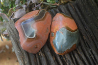 Polished Polychrome Jasper Domed Pieces  x 4 From Mahajanga, Madagascar