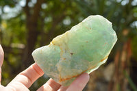 Natural Stone Sealed Watermelon Fluorite Cobbed Pieces  x 5 From Uis, Namibia - TopRock