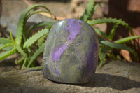 Polished Stichtite & Serpentine Standing Free Form x 1 From Barberton, South Africa