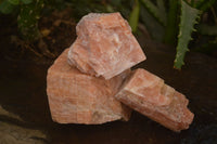 Natural New Sunset Orange Calcite Specimens  x 22 From Spitzkop, Namibia