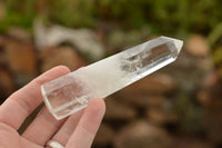 Polished Clear Quartz Crystal Points x 6 From Madagascar - TopRock