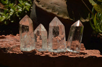 Polished Clear Quartz Crystal Points x 24 From Madagascar - TopRock