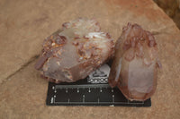 Natural Red Hematoid Quartz Specimens x 12 From Karoi, Zimbabwe - TopRock