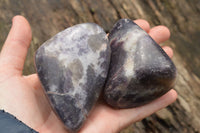 Polished Purple Lepidolite Mica Free Forms  x 6 From Zimbabwe - TopRock