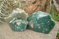 Polished Emerald Mtorolite / Chrome Chrysoprase Plates  x 4 From Mutorashanga, Zimbabwe - TopRock