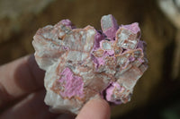 Natural Salrose Cobaltion Dolomite Specimens x 12 From Kakanda, Congo