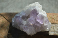 Natural Jacaranda Amethyst Clusters  x 3 From Mumbwa, Zambia - Toprock Gemstones and Minerals 