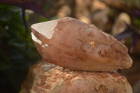 Natural Red Hematoid Phantom Quartz Specimens x 3 From Karoi, Zimbabwe