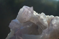 Natural Jacaranda Amethyst Clusters  x 2 From Mumbwa, Zambia - Toprock Gemstones and Minerals 