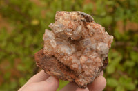 Natural Silver & White Phantom Quartz Clusters  x 10 From Zambia - TopRock