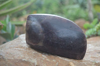 Polished Large Purple Lepidolite Free Forms  x 3 From Zimbabwe - TopRock