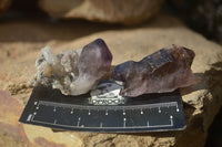 Natural Single Window Amethyst Crystals  x 15 From Chiredzi, Zimbabwe