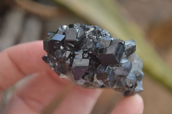 Natural Schorl Black Tourmaline Specimens  x 12 From Erongo, Namibia - Toprock Gemstones and Minerals 