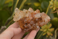 Natural Silver & White Phantom Quartz Clusters  x 10 From Zambia - TopRock