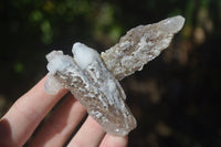 Natural Drusi Quartz Coated Calcite Crystals  x 12 From Alberts Mountain, Lesotho - Toprock Gemstones and Minerals 