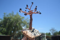 Polished Hand Made Gemstone Trees x 2 From Southern Africa - TopRock