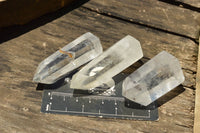 Polished Clear Quartz Crystal Points x 24 From Madagascar - TopRock