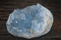 Natural Blue Celestite Crystal Specimens  x 3 From Madagascar - Toprock Gemstones and Minerals 