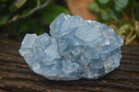 Natural Blue Celestite Crystal Specimens  x 3 From Madagascar - Toprock Gemstones and Minerals 