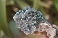 Natural Rare Ball Malachite On Drusy Quartz & Dolomite Specimens x 4 From Kambove, Congo