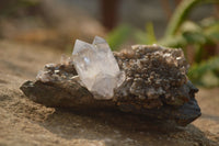 Natural Matrix Brandberg Quartz Specimens x 3 From Brandberg, Namibia