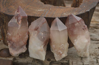 Natural Red Hematoid Quartz Specimens x 12 From Karoi, Zimbabwe - TopRock