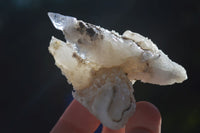 Natural Drusi Quartz Coated Calcite Crystals  x 12 From Alberts Mountain, Lesotho - Toprock Gemstones and Minerals 