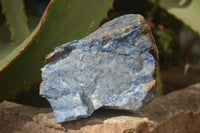 Natural Rough Dumortierite Pieces  x 12 From Mozambique