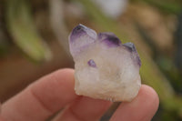 Natural Smokey Skeletal Window Amethyst Crystals  x 20 From Chiredzi, Zimbabwe