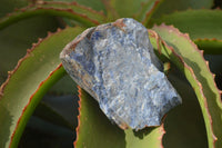 Natural Rough Dumortierite Pieces  x 12 From Mozambique