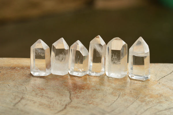 Polished Mini Clear Quartz Crystal Points x 70 From Madagascar - TopRock