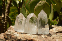 Polished Clear Quartz Crystal Points x 24 From Madagascar - TopRock