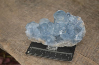 Natural Blue Celestite Crystal Specimens  x 3 From Sakoany, Madagascar - Toprock Gemstones and Minerals 