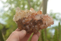 Natural Silver & White Phantom Quartz Clusters  x 10 From Zambia - TopRock