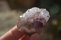 Natural Single Window Amethyst Crystals  x 15 From Chiredzi, Zimbabwe