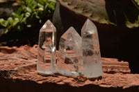 Polished Clear Quartz Crystal Points x 24 From Madagascar - TopRock