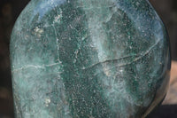 Polished Emerald Fuchsite Quartz Standing Free Forms  x 2 From Madagascar - Toprock Gemstones and Minerals 