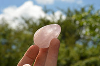 Polished Mini Rose Quartz Eggs  x 20 From Madagascar - TopRock