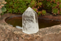 Polished Clear Quartz Crystal Points x 6 From Madagascar - TopRock