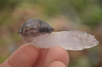 Natural Smokey Skeletal Window Amethyst Crystals  x 20 From Chiredzi, Zimbabwe