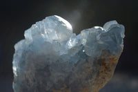 Natural Blue Celestite Crystal Specimens  x 3 From Madagascar - Toprock Gemstones and Minerals 