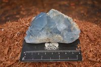 Natural Blue Celestite Crystal Specimens  x 3 From Madagascar - Toprock Gemstones and Minerals 