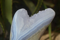 Polished Blue Lace Agate Free Forms  x 3 From Nsanje, Malawi