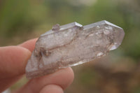 Natural Smokey Skeletal Window Amethyst Crystals  x 20 From Chiredzi, Zimbabwe