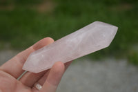 Polished Gemmy Double Terminated Rose Quartz Points x 12 From Ambatondrazaka, Madagascar - TopRock