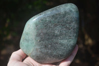 Polished Emerald Fuchsite Quartz Standing Free Forms  x 2 From Madagascar - Toprock Gemstones and Minerals 