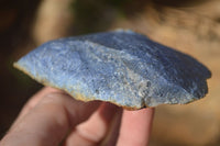 Natural Rough Dumortierite Pieces  x 12 From Mozambique