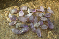 Natural Mini Amethyst Crystals  x 70 From Chiredzi, Zimbabwe